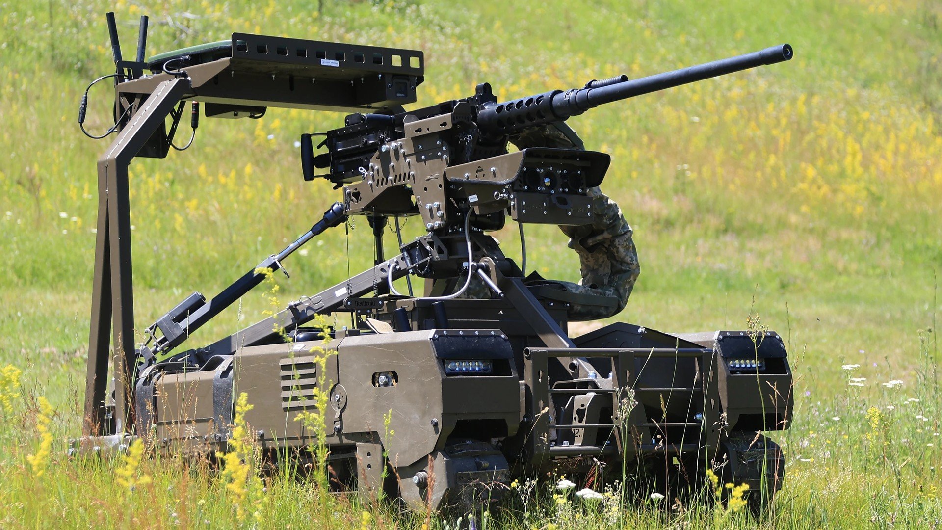 Ukraine, Kampfroboter, DevDroid, Droid TW-12.7