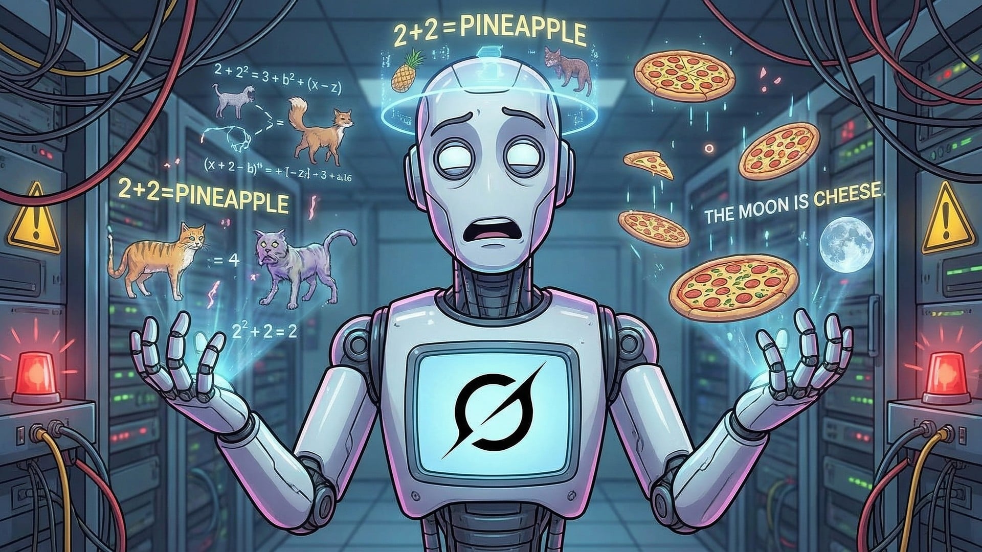 Ki, Künstliche Intelligenz, Elon Musk, AI, Artificial Intelligence, Musk, Grok, Halluzinationen, Halluzination, Logikfehler, KI-Fehlfunktion, Computerabsturz, Datenchaos, Algorithmusverwirrung