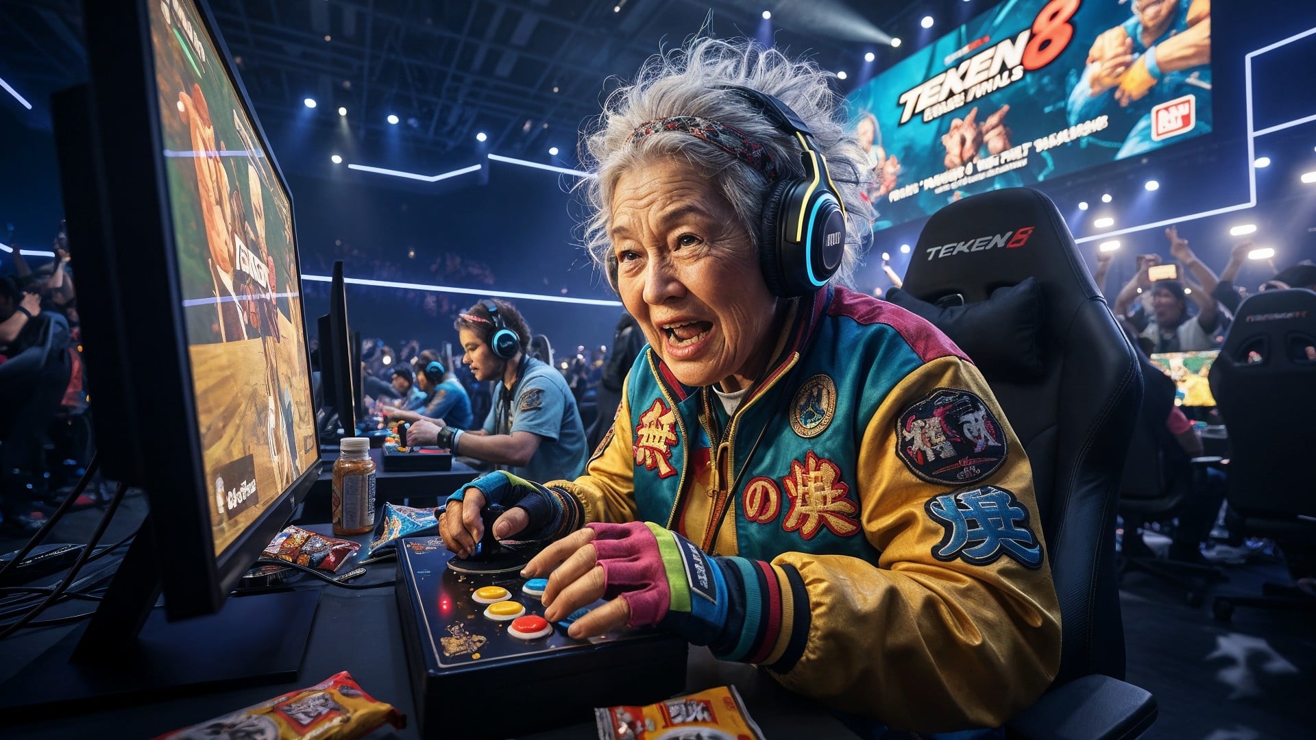 Gaming, Spiele, Event, Japan, Asien, eSport, eSports, Turnier, Tekken 8, Tournament, Oma