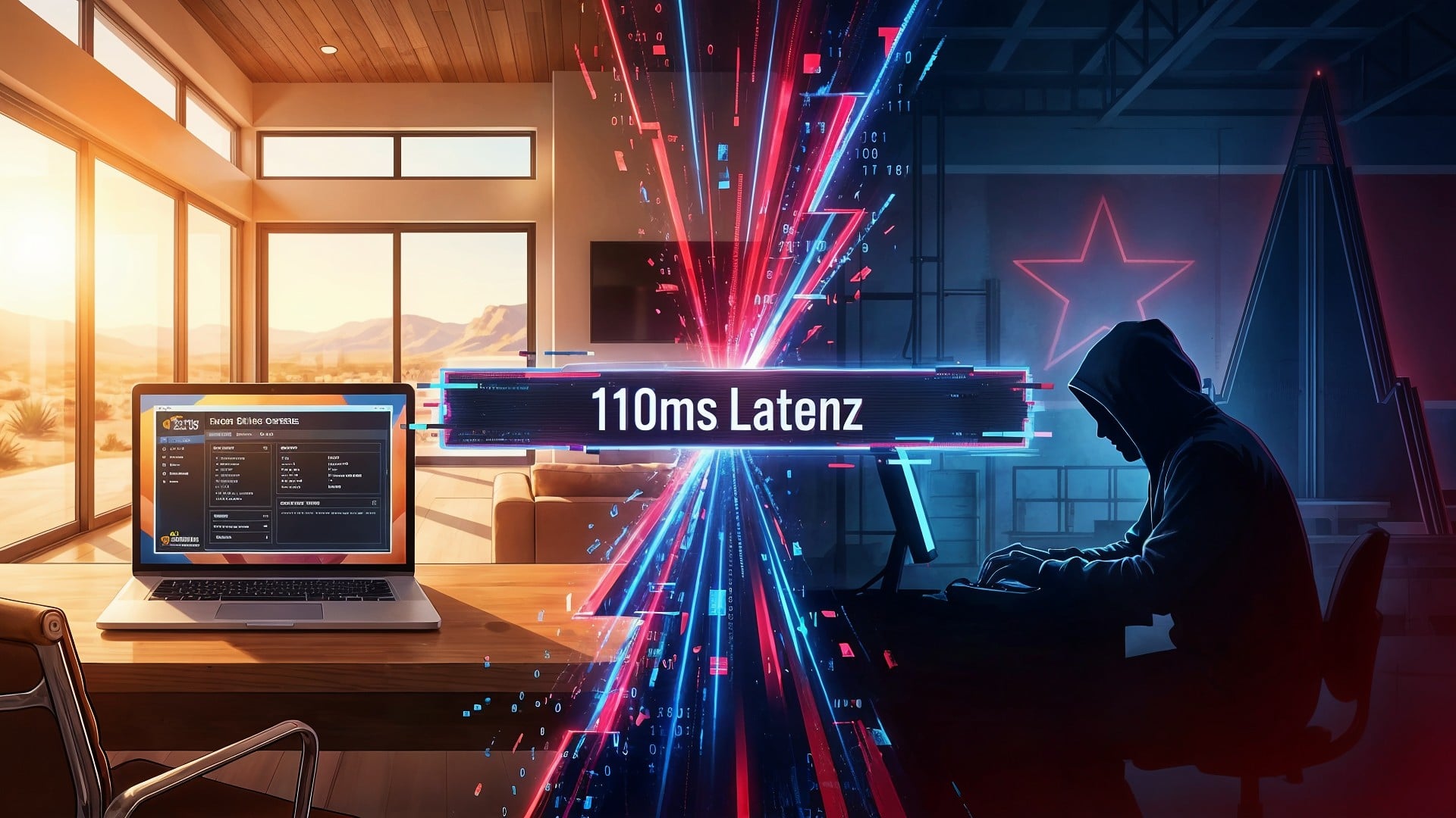 Datenschutz, Hacker, Security, Hack, Technologie, Verschlüsselung, Cybersecurity, Hacking, Hackerangriff, Cybersicherheit, Cyberpunk, Nordkorea, Binärcode, Latenz, Datenströme