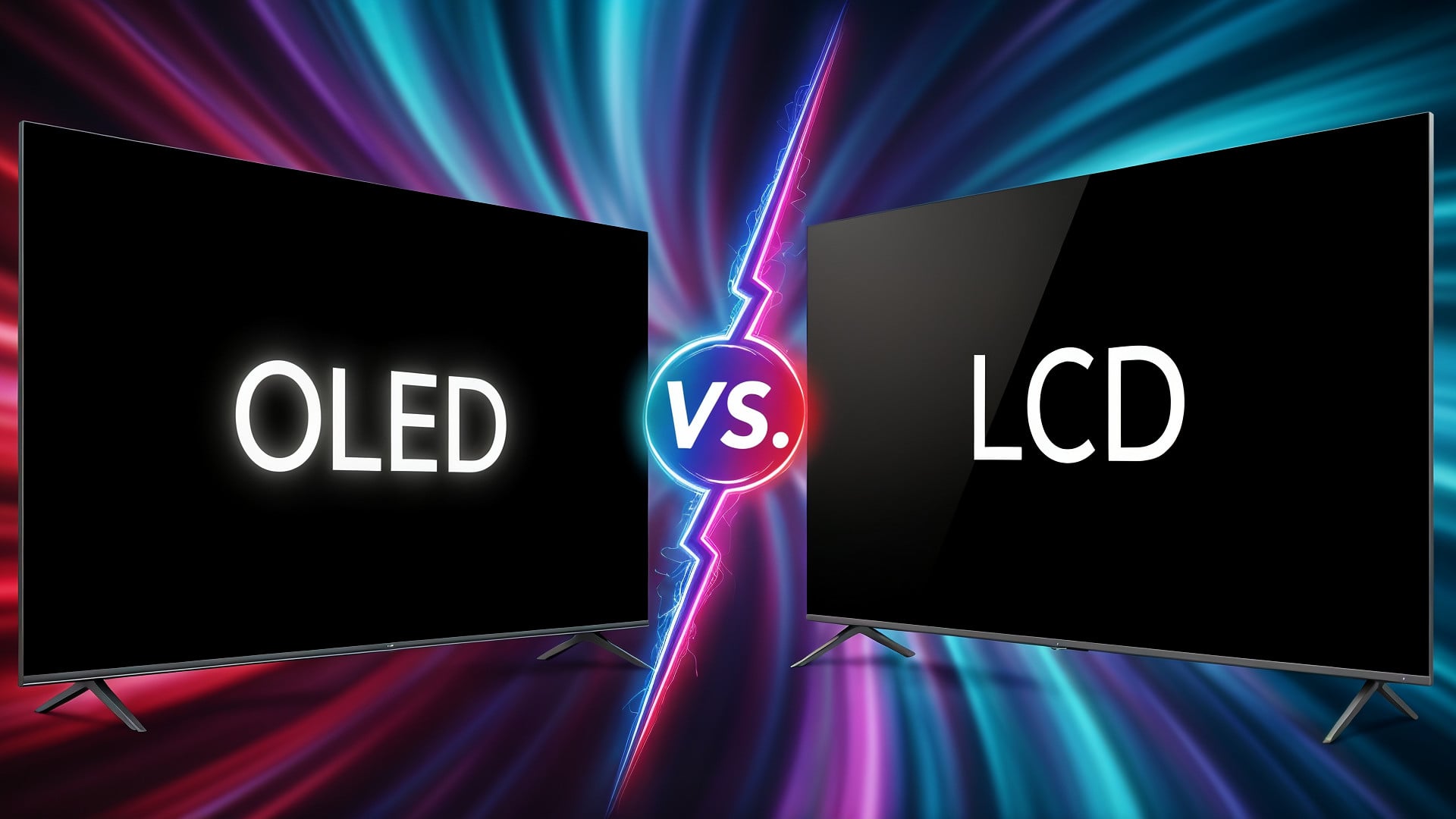 Tv, Display, Fernseher, OLED, Vergleich, LCD, VS, Screen, Duell, Gegenüberstellung, Bilschirm