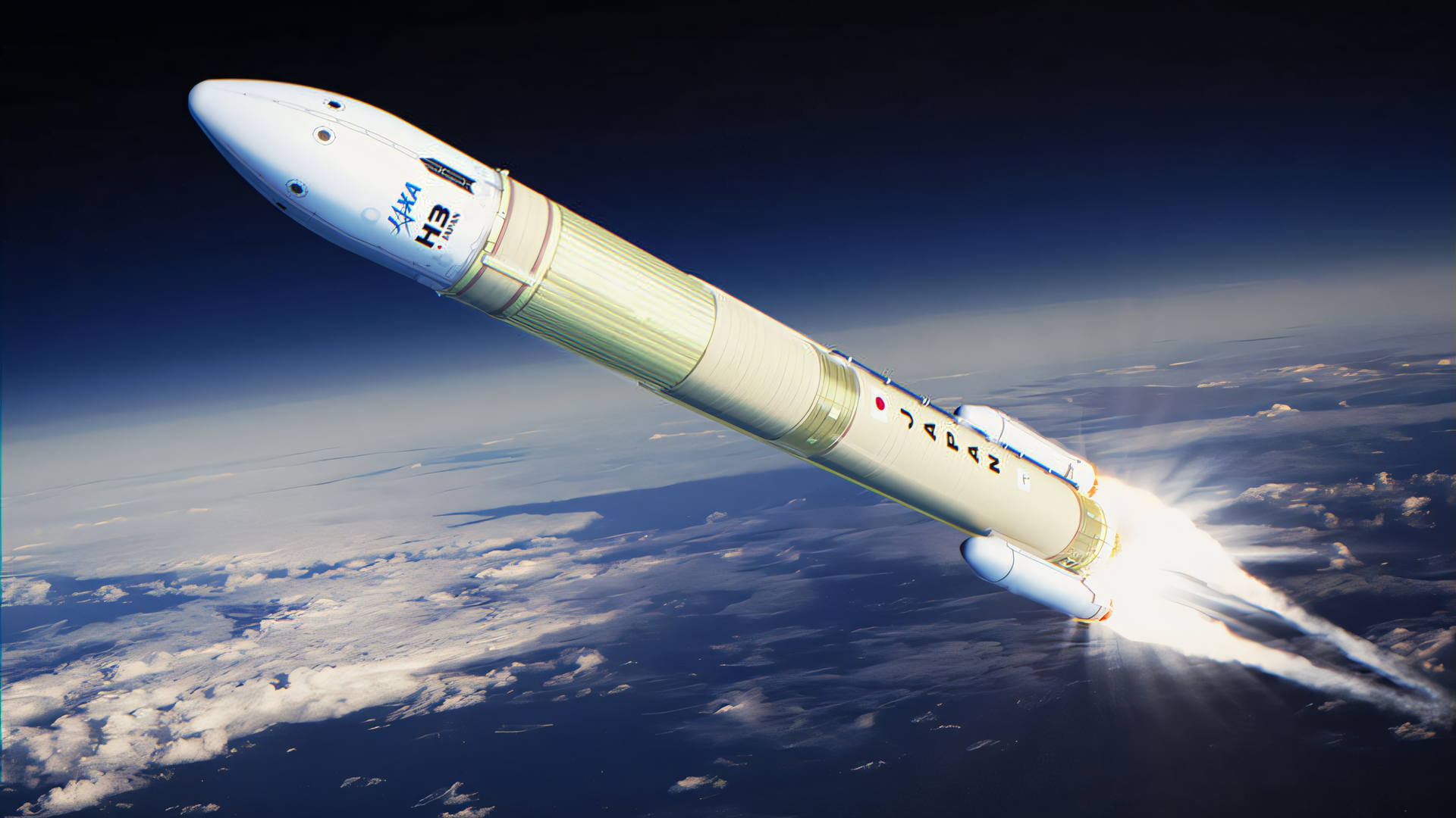 Raumfahrt, Rakete, Japan, Raketenstart, Raketenantrieb, Trägerrakete, JAXA, H3