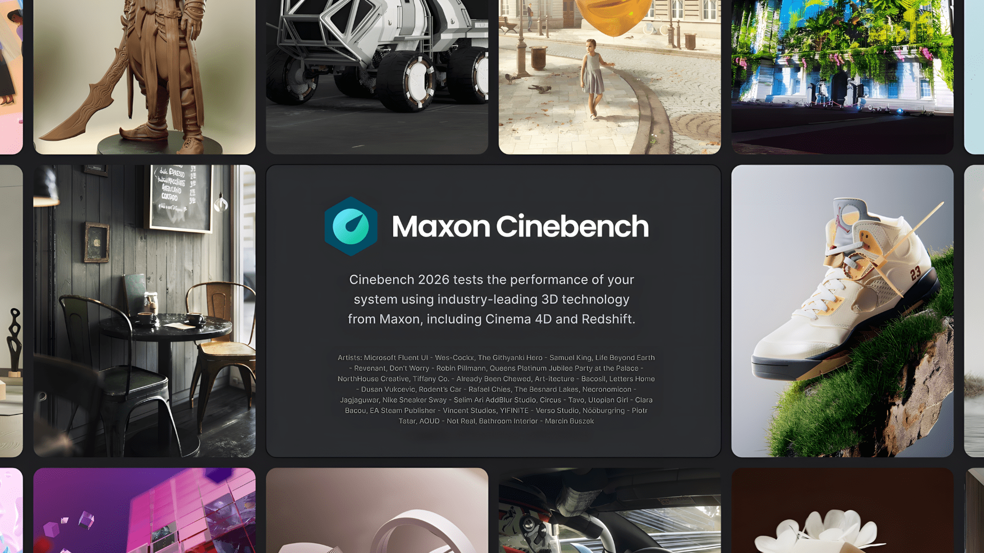 Benchmark, Cinebench, Maxon, Cinebench 2026