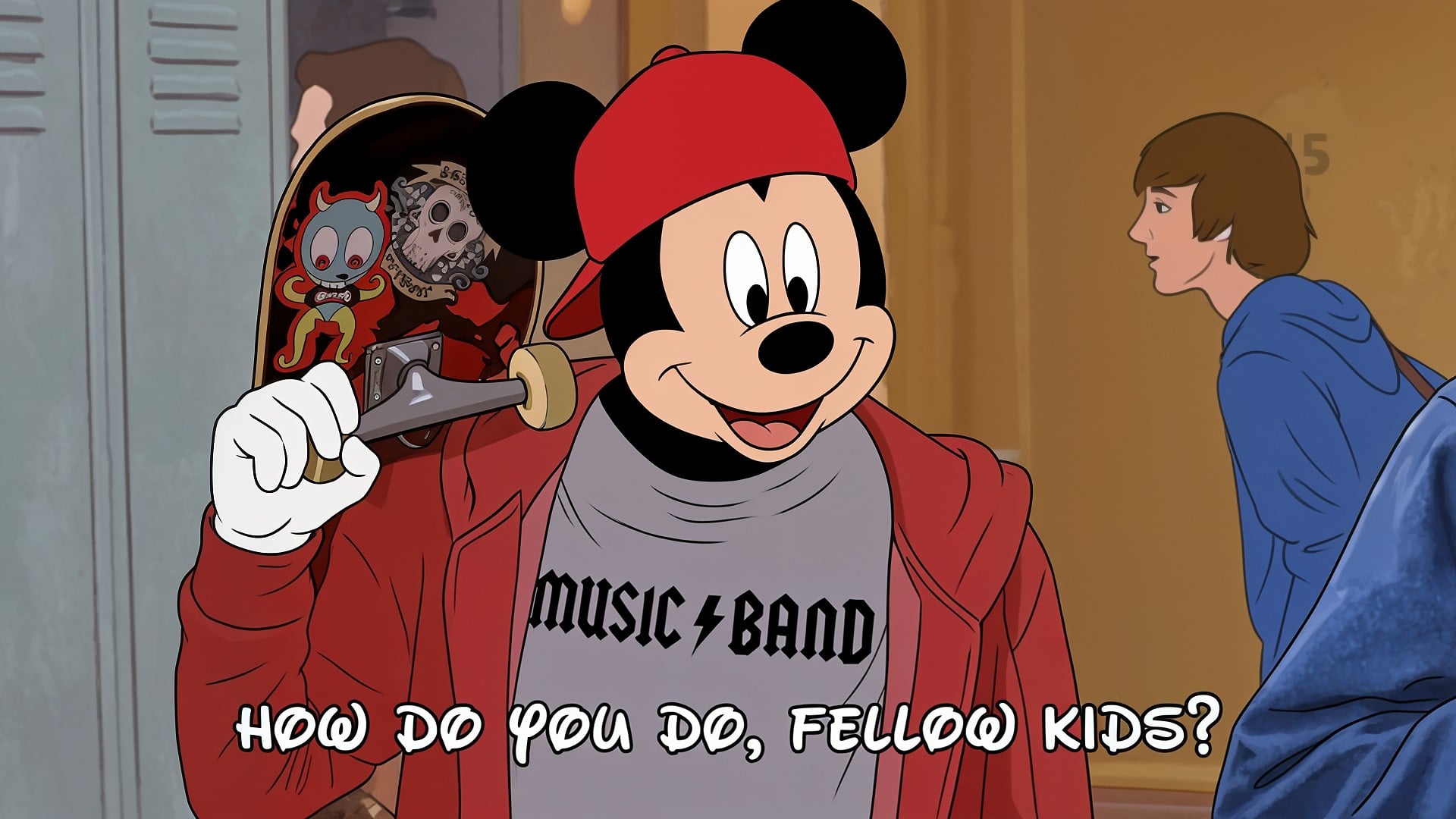 Streaming, Disney+, Disney, Meme, Micky Maus, Mickey Maus, Mickey Mouse, Fellow Kids Meme