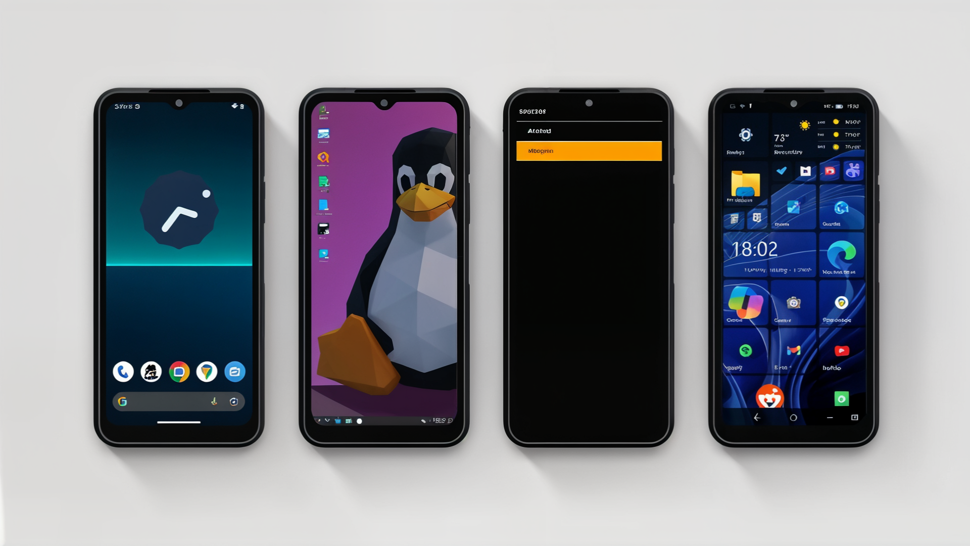 Smartphone, Android, Windows 11, Linux, NexPhone, Nex Computer