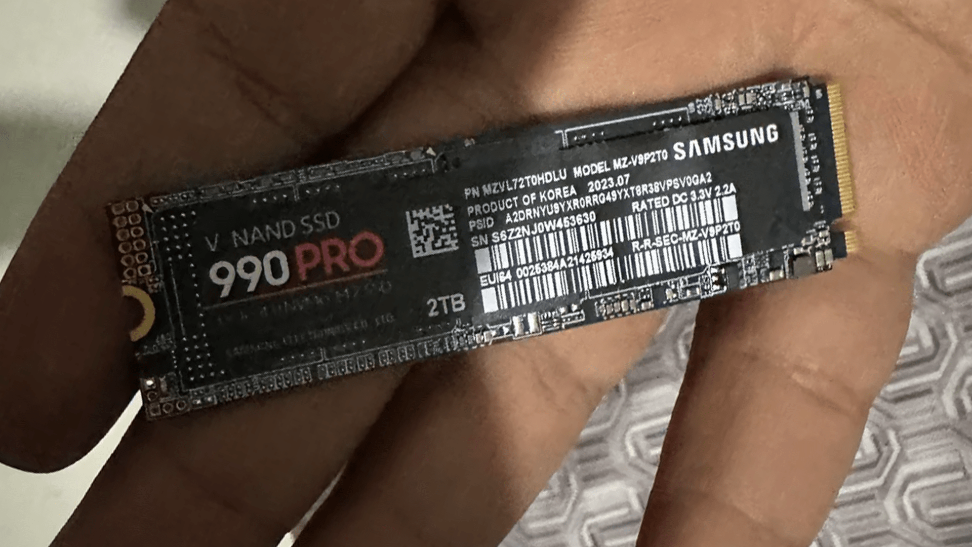 Fake, Fälschung, Klon, Kopie, Samsung 990 Pro, Samsung SSD, Samsung SSD 990 Pro