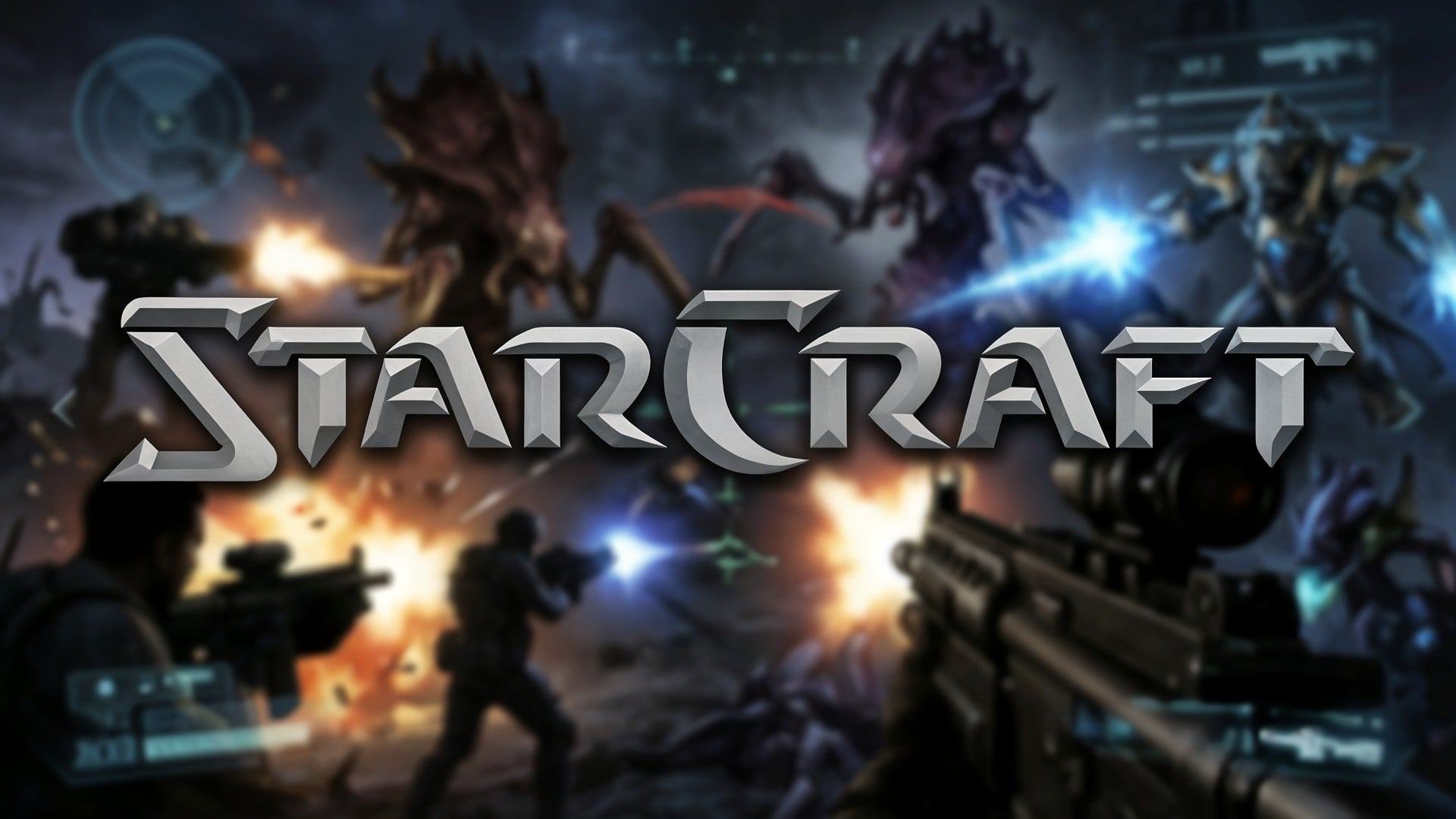 Gaming, Ego-Shooter, Shooter, Videospiel, Strategiespiel, Starcraft, Science-Fiction, Blizzard Entertainment, pc-spiel, Spielelogo, Protoss, Zerg, Terraner