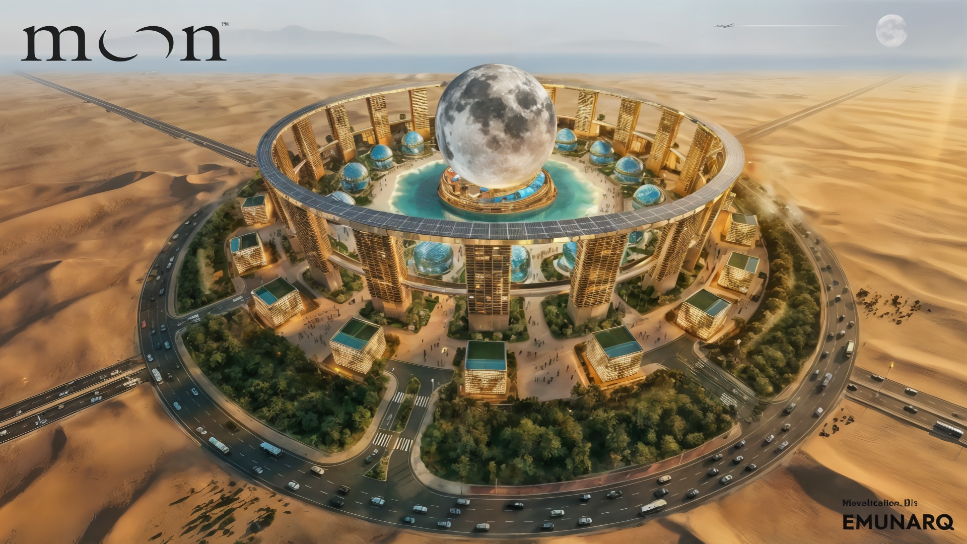 Architektur, Bauprojekt, Megaprojekt, Resort, The Moon