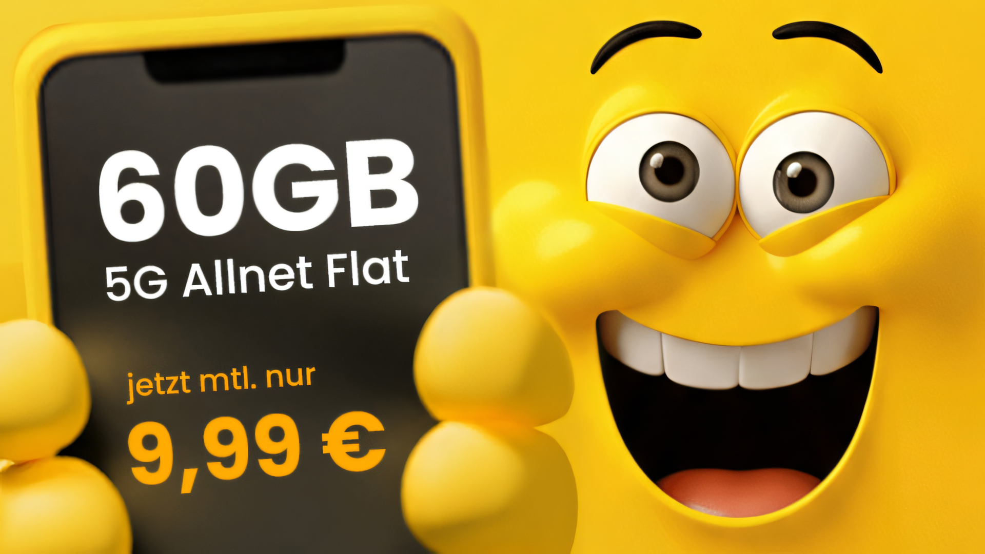 Mobilfunk, 5G, Tarife, Tarif, Provider, O2, Telefonica, Discounter, Mobilfunkanbieter, Freenet, Mobilfunktarif, Klarmobil, Happy SIM