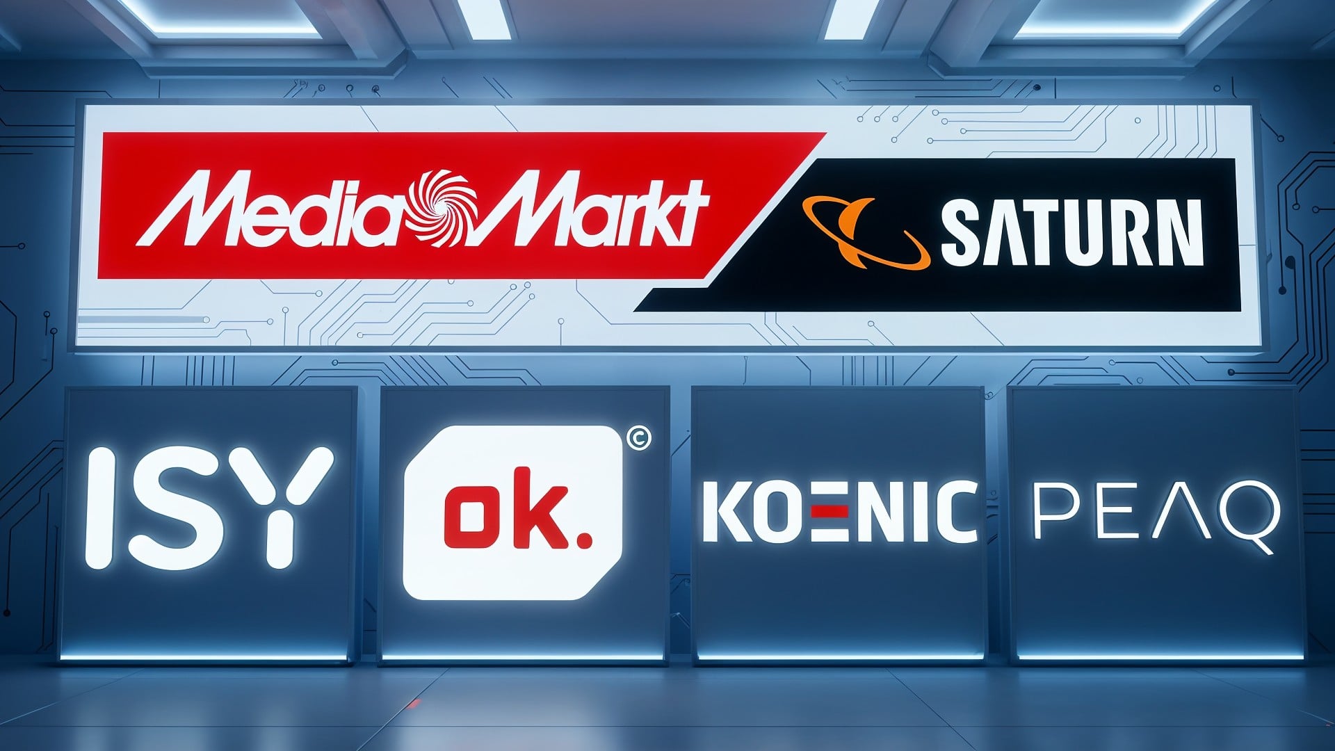 Media Markt, Saturn, Eigenmarke, Eigenmarken, PEAQ, Koenic, Isy, ok.