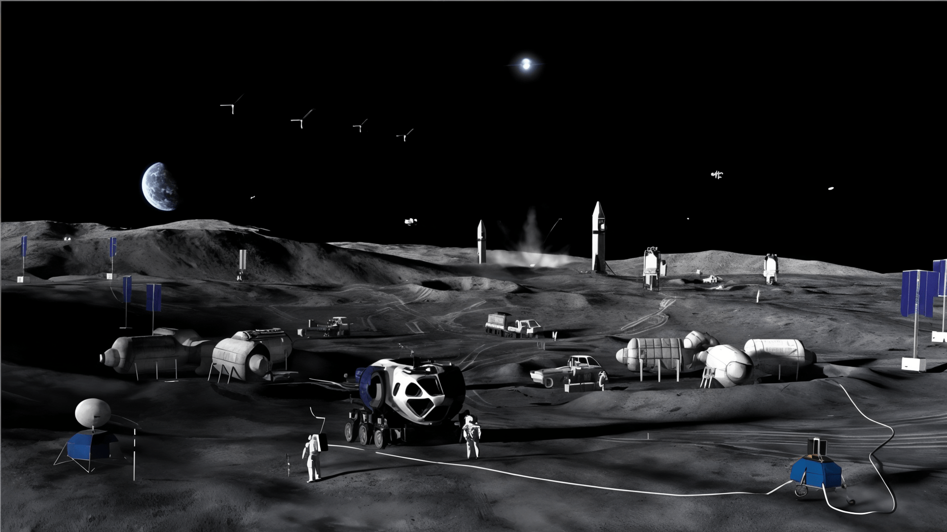 Nasa, Mond, Mondlandung, Artemis, Basis, Mondbasis, Gateway, Lunar Gateway