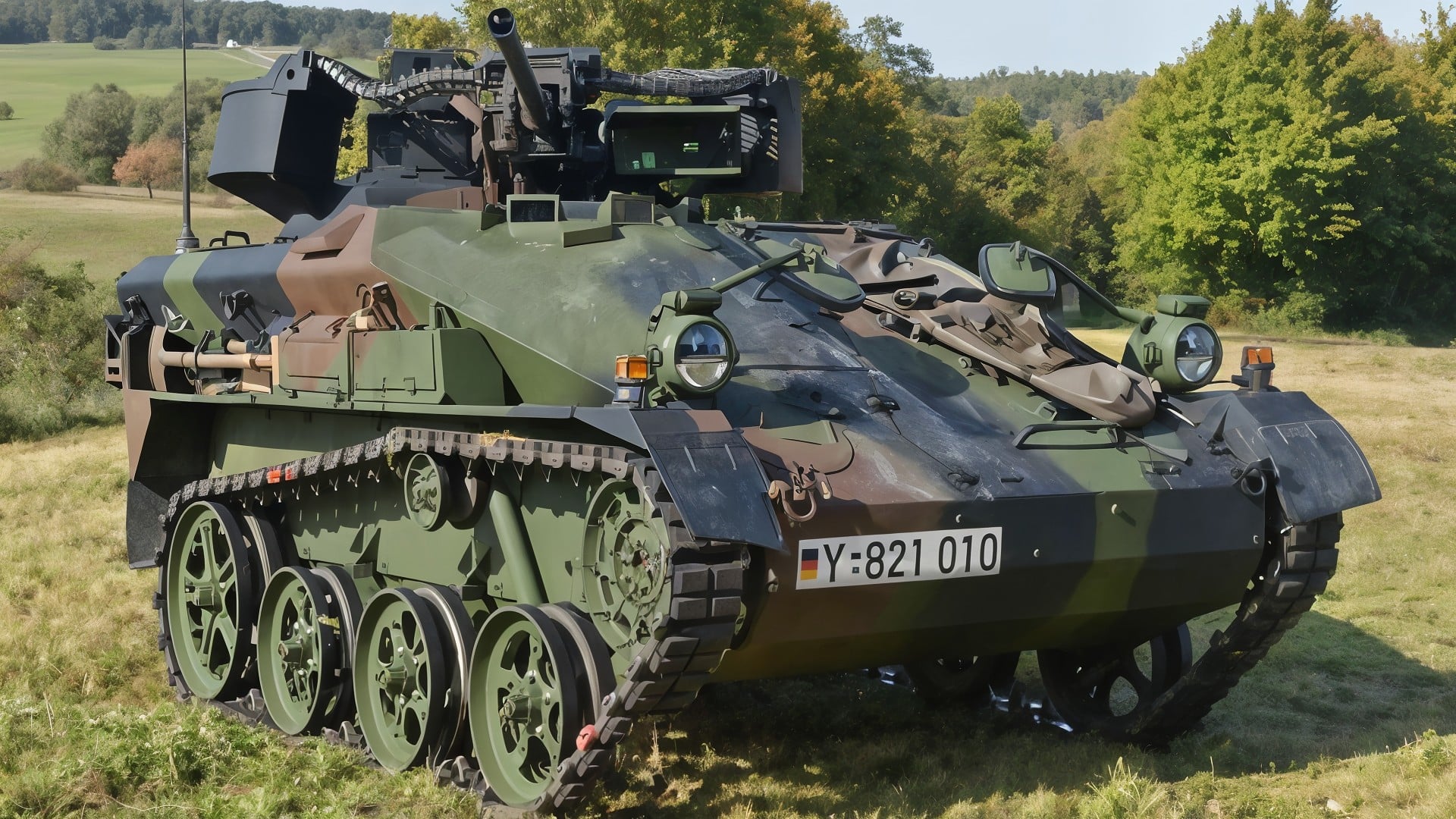 Militär, Panzer, Bundeswehr, Wiesel