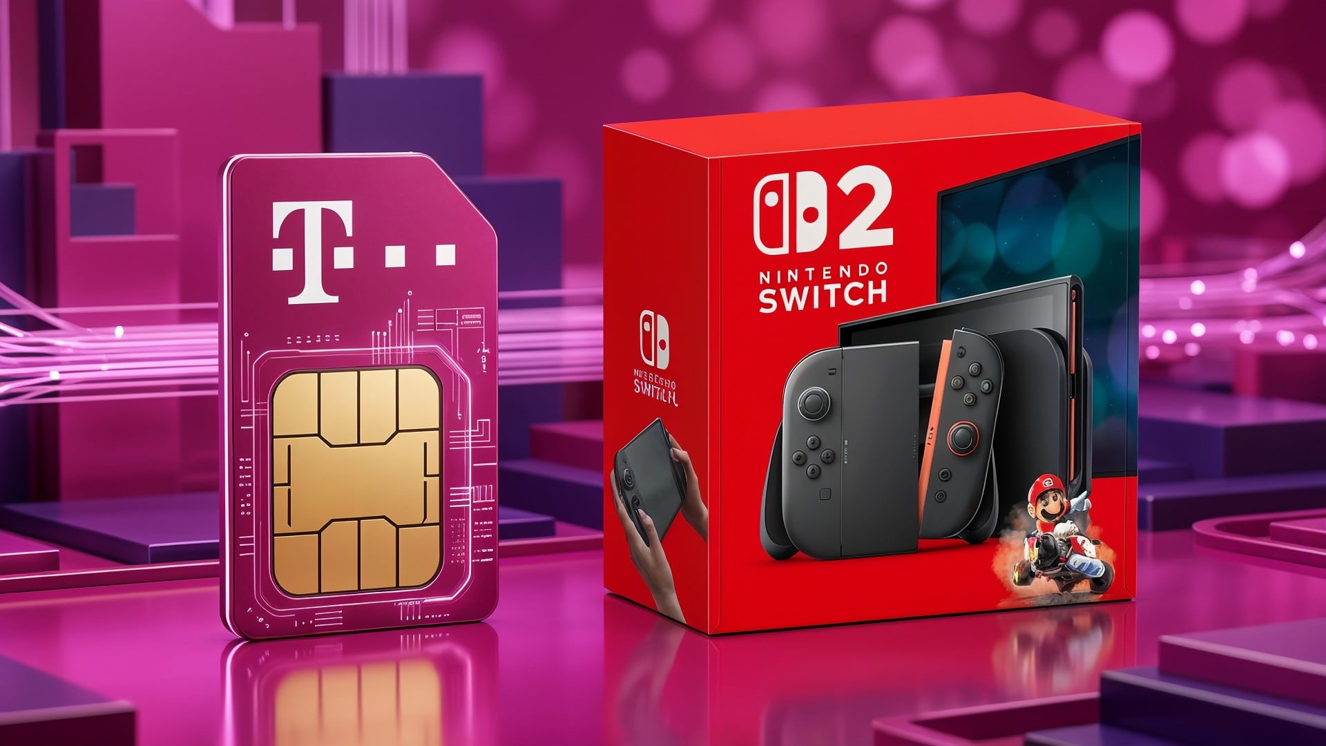 Mobilfunk, Angebote, Deutsche Telekom, Telekom, Tarife, Tarif, Provider, Nintendo Switch 2, Super Mario, Bundle, Netzbetreiber, Mobilfunktarif, Mobilfunkvertrag, Mario Kart World