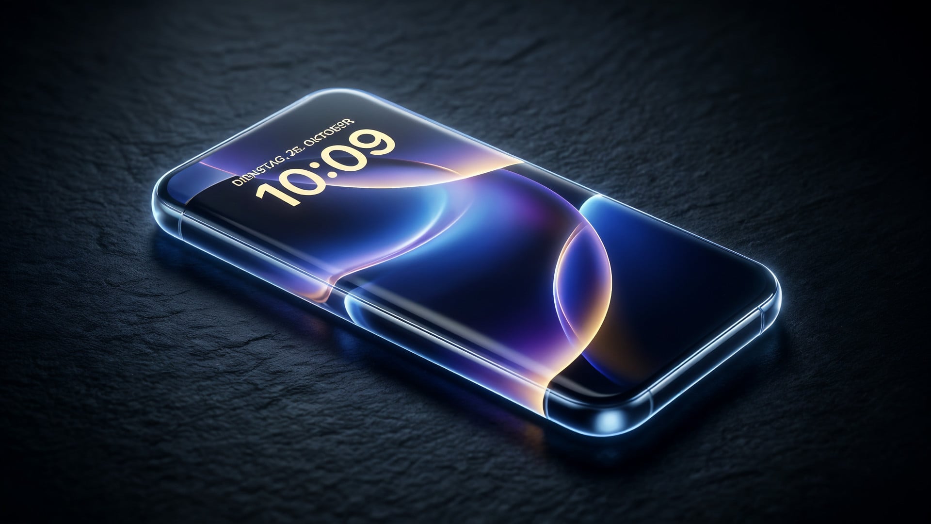 Smartphone, Apple, Iphone, Design, Konzept, Mockup, Randlos, iPhone 20