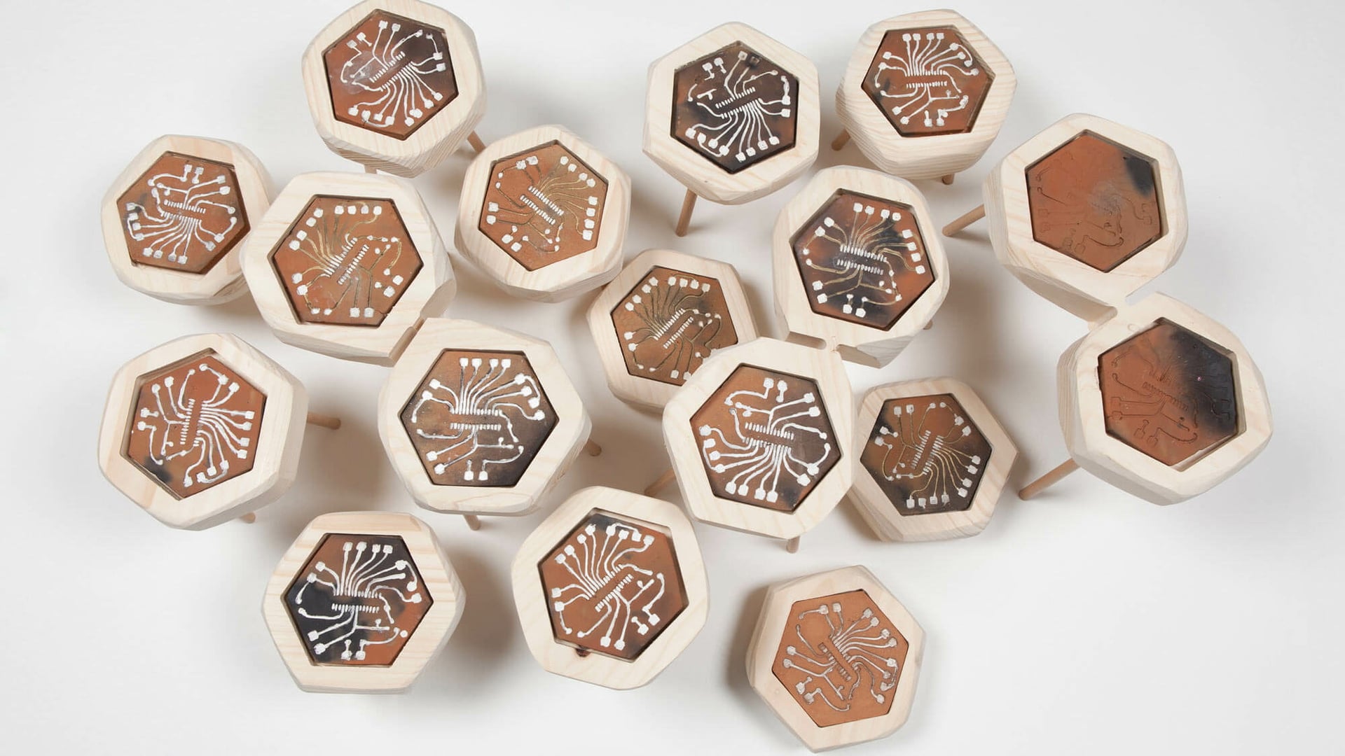 nachhaltigkeit, PCB, Mikrocontroller, Lehm, Leisterplatte, Clay PCB