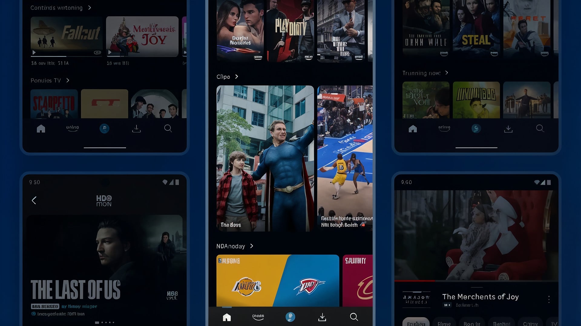 Streaming, Amazon, App, Serien, Filme, Benutzeroberfläche, Prime Video, Clips