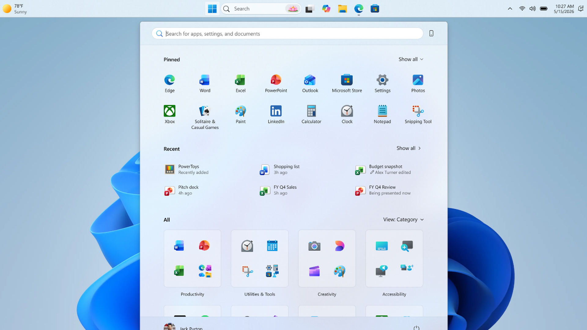 Microsoft, Betriebssystem, Windows 11, Preview, Startmenü, Taskleiste, Vorschau, Position, oben