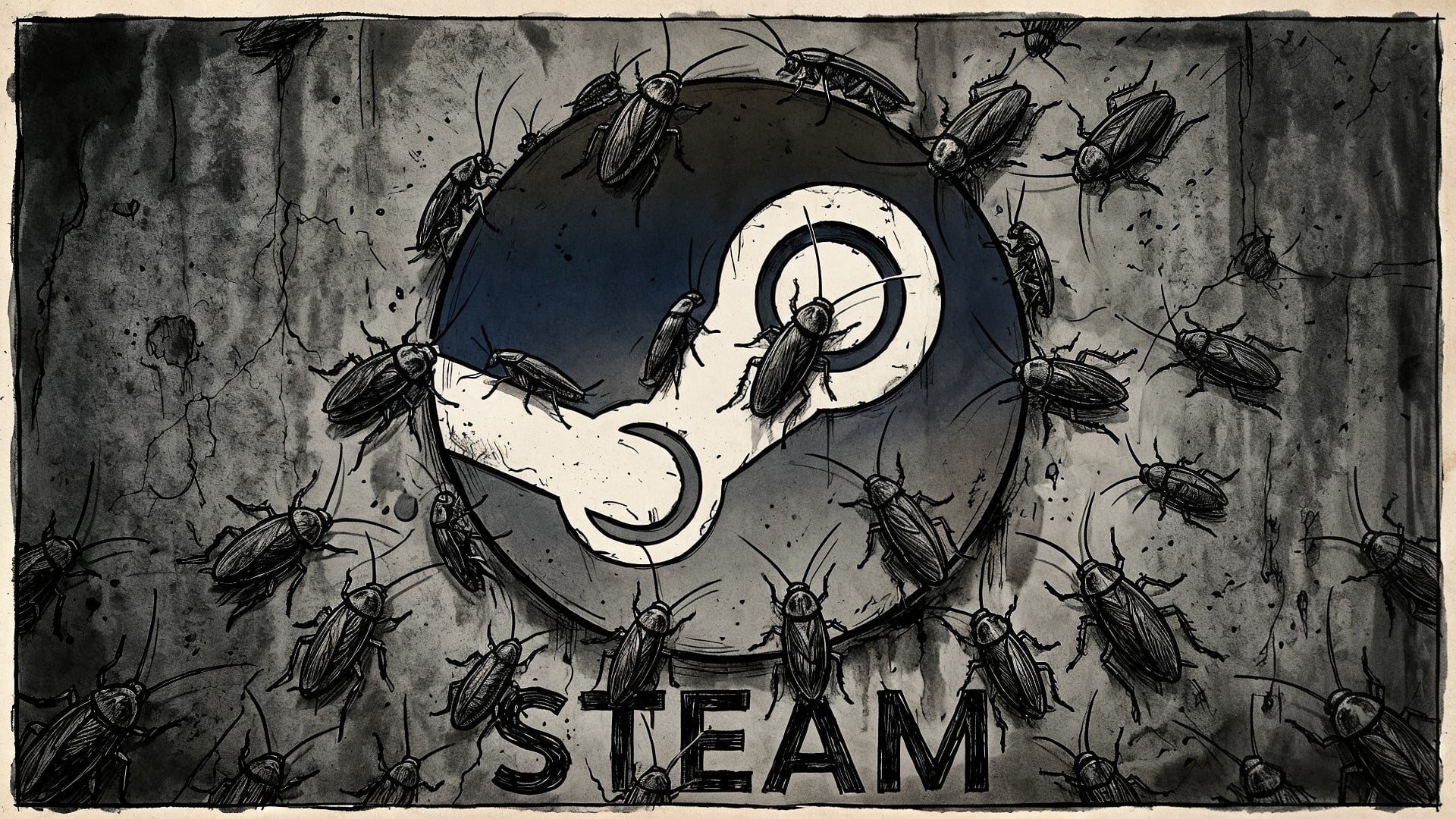 Gaming, Malware, Steam, Valve, Bugs, Kakerlake
