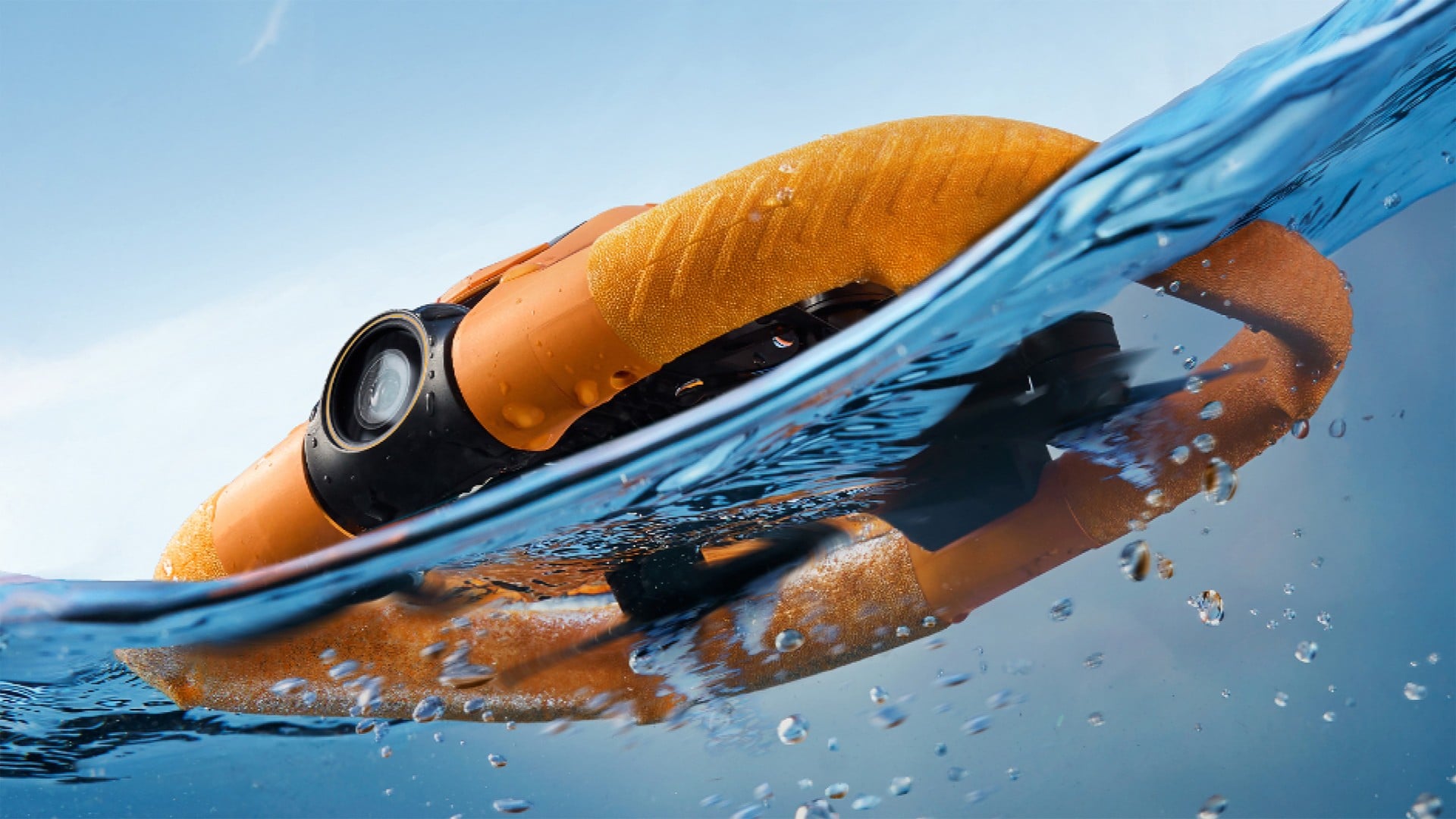 Kamera, Drohne, Drone, wasserdicht, Fliegen, Hoverair, HoverAir Aqua, Water