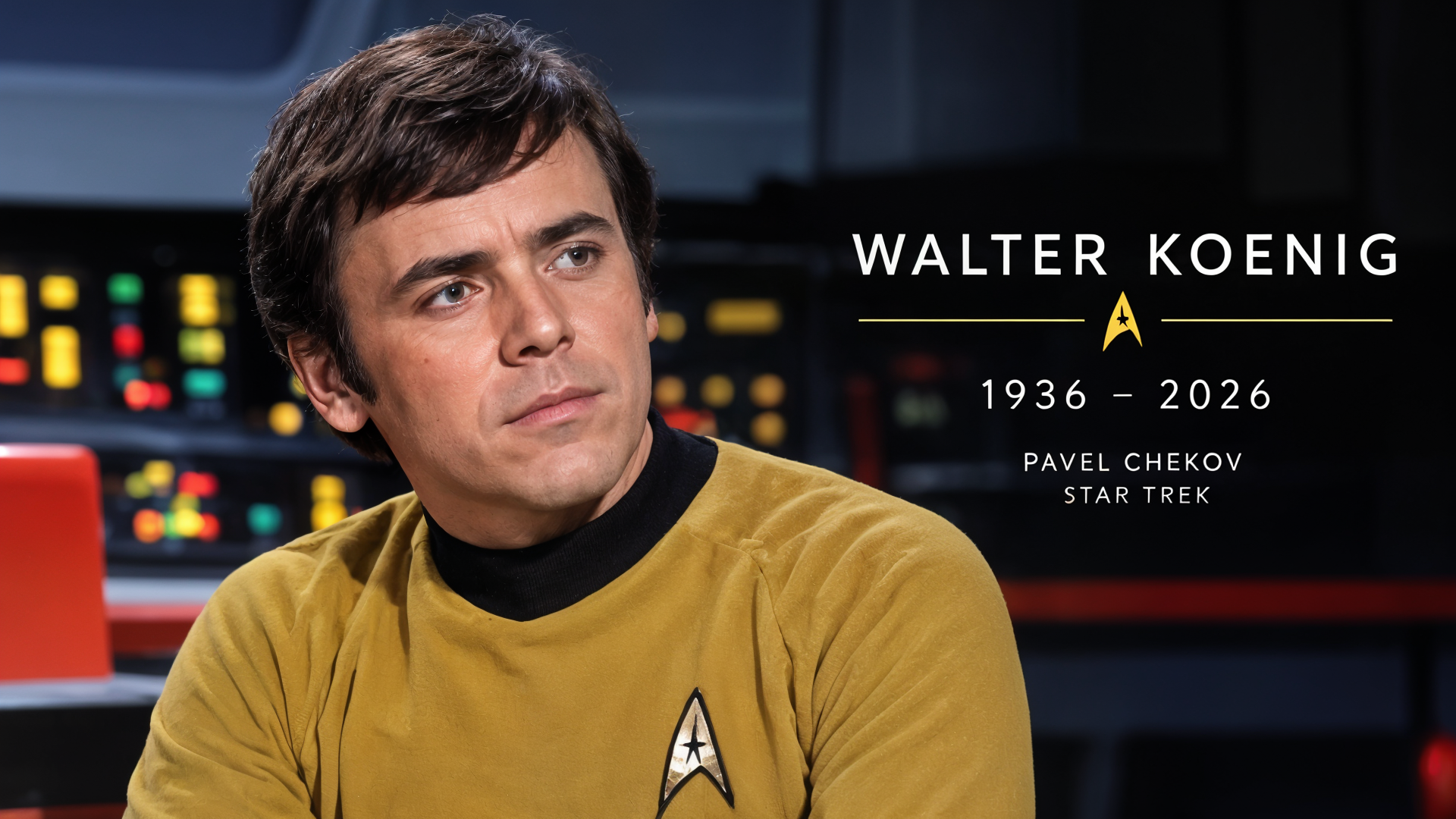 Star Trek, Pavel Chekov, Walter Koenig
