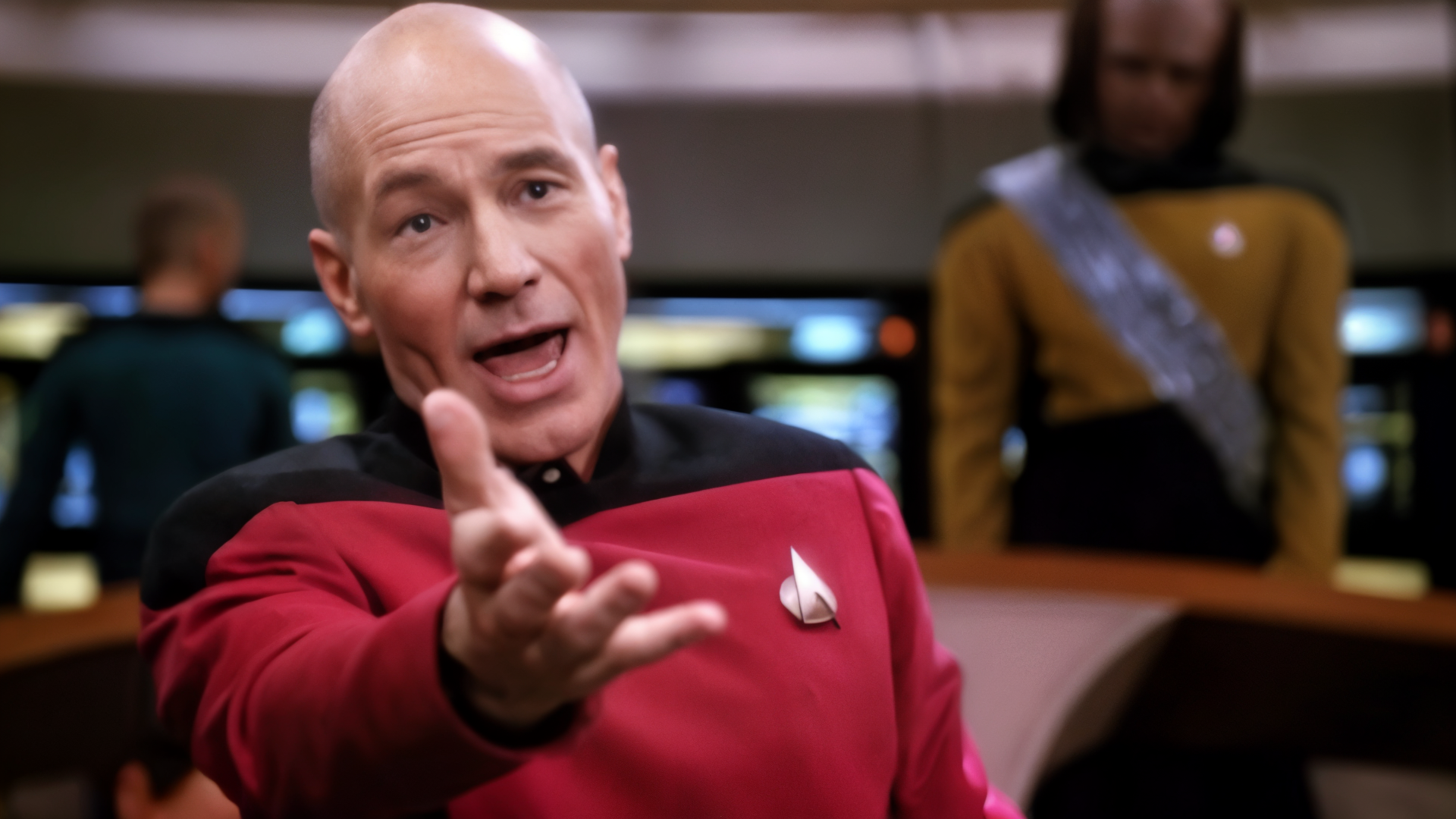 Star Trek, Jean Luc Picard, Patrick Stewart, The Next Generation