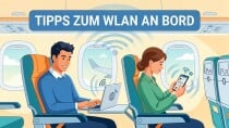Alles zum WLAN im Flugzeug: Kosten, Tempo und Technik im Überblick