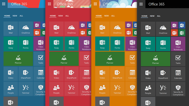 Microsoft, Apps, Office, Office 365, Themes, Office Online, Office Web Apps