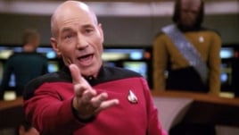 Star Trek, Jean Luc Picard, Patrick Stewart, The Next Generation