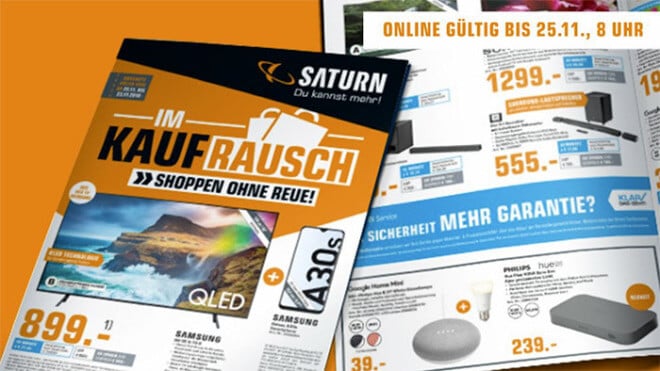 Saturn-Angebote: Die besten Schnäppchen jetzt im neuen Prospekt