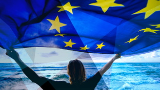 Eu, Europa, Europ�ische Union, Flagge, Fahne, EU-Flagge, Europaflagge, Europaparlament