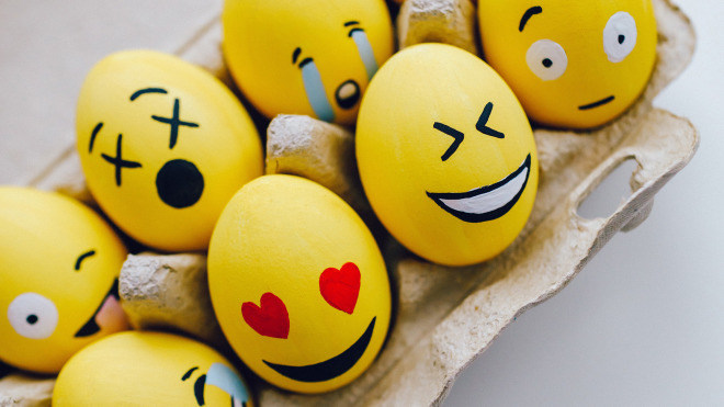 Emojis, Smiley, 1. April, Smilies, April April, Aprilscherze, Eier, Jokes