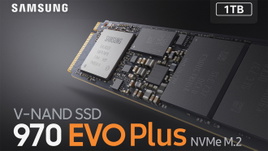 Ssd, Solid State Drive, NVMe, M.2, Samsung 970 Evo Plus