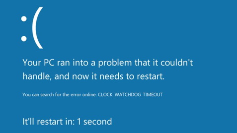 Windows 8, Bluescreen, Blue Screen Of Death, Windows Developer Preview