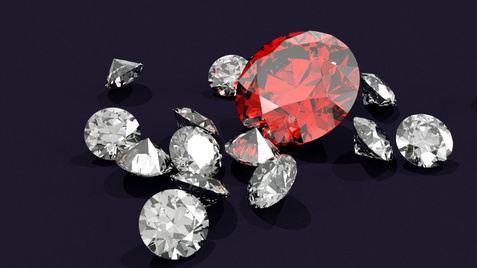Material, Diamant, Edelstein