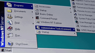 Windows, Startmen�, Windows NT, Legacy