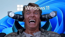 Microsoft, Betriebssystem, Windows 11, Recall, windows-update, Zwangsupdate, Windows-Logo, Microsoft-Logo, Total Recall, Nutzerfrust, Software-Kritik