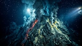 Ozean, Geologie, Tiefsee, Vulkanausbruch, Meeresboden, Lava, Vulkanismus, Tiefseeforschung, Eruption, Hydrothermale Aktivit�t, Unterwasserexploration, Meeressediment, Submarine Geografie
