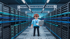 Ki, Server, Supercomputer, Rechenzentrum, Spielzeug, Datacenter, Serverraum, Serverfarm, Datencenter, Serverrack, Playmobil