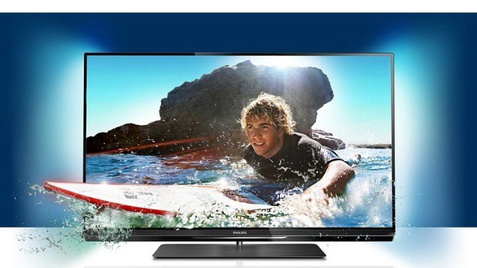 Fernseher, TV-Ger�t, Philips, 3D-Fernseher