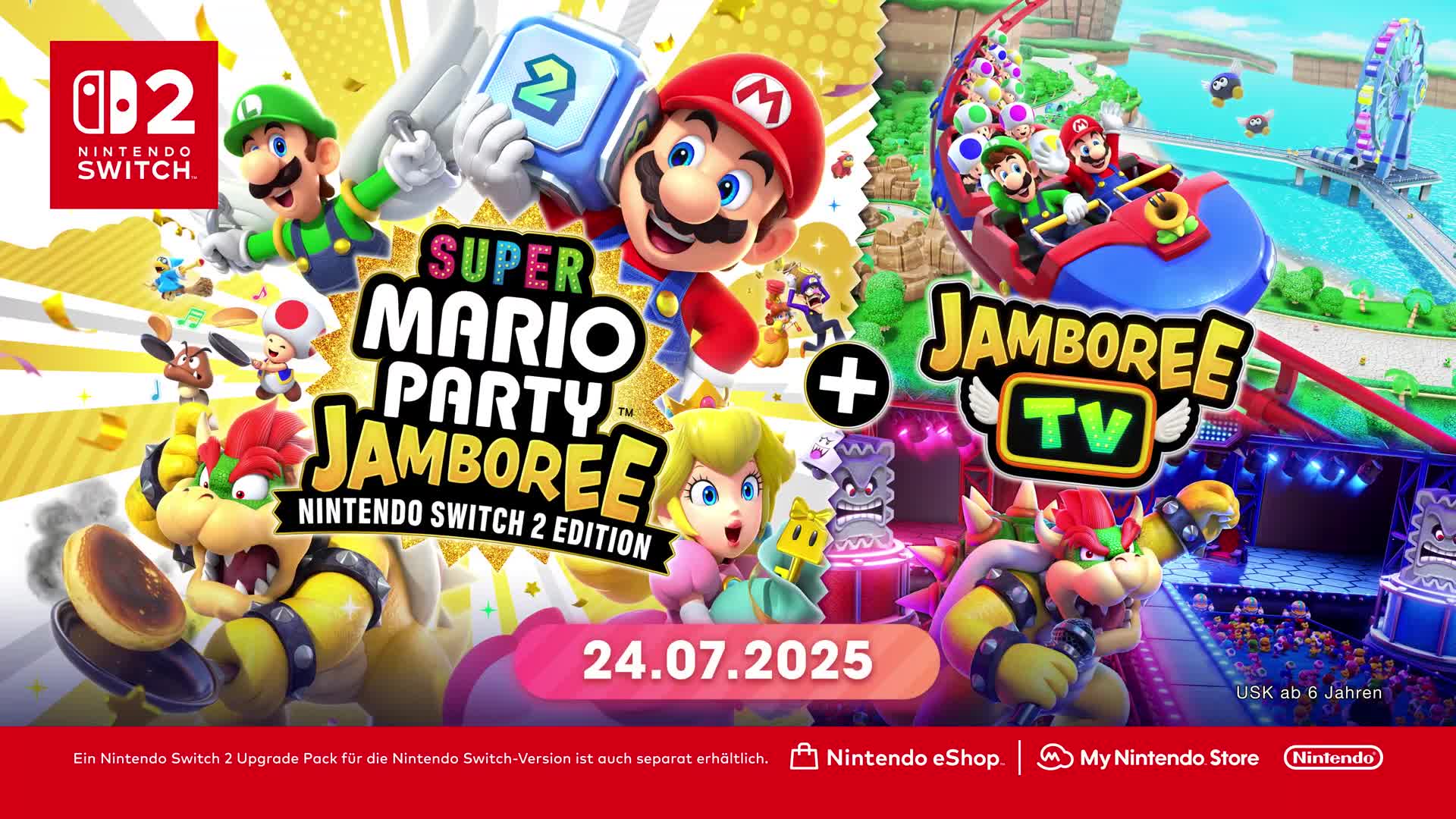 Trailer, Nintendo, Switch, Nintendo Switch 2, Switch 2, Partyspiel, Mario Party, Super Mario Party Jamboree, Super Mario Party Jamboree - Nintendo Switch 2 Edition + Jamboree TV, Super Mario Party Jamboree - Nintendo Switch 2 Edition, Jamboree TV