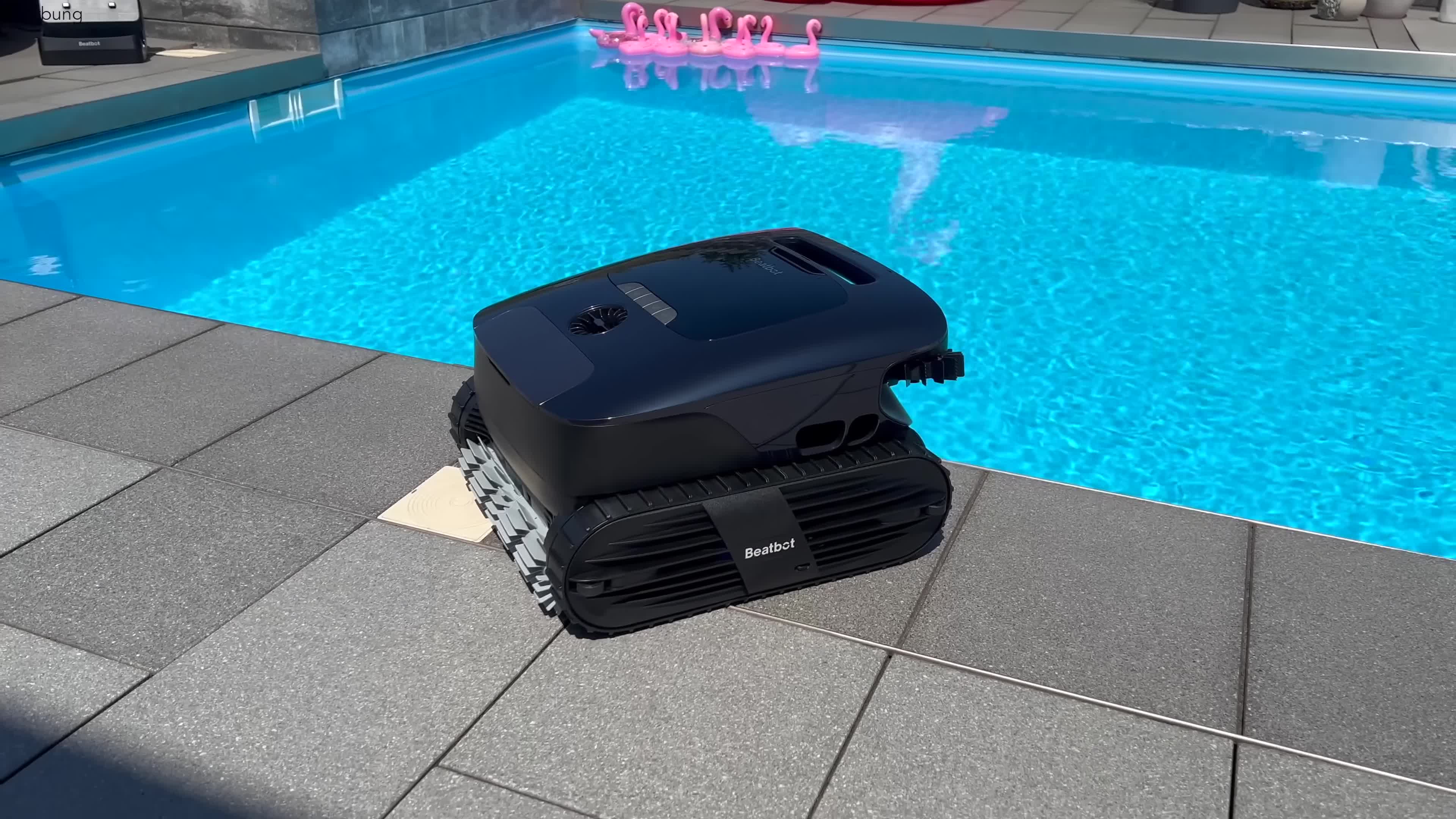 Künstliche Intelligenz, Akku, NewGadgets, Poolreinigung, App Steuerung, LED Beleuchtung, Poolroboter, Automatische Reinigung, BeatBot AquaSense 2 Ultra, 5-in-1 Reinigung, HybridSense Kamera, SmartDrain Technologie, Wasserklärung, Reinigungsmodi, Poolpflege