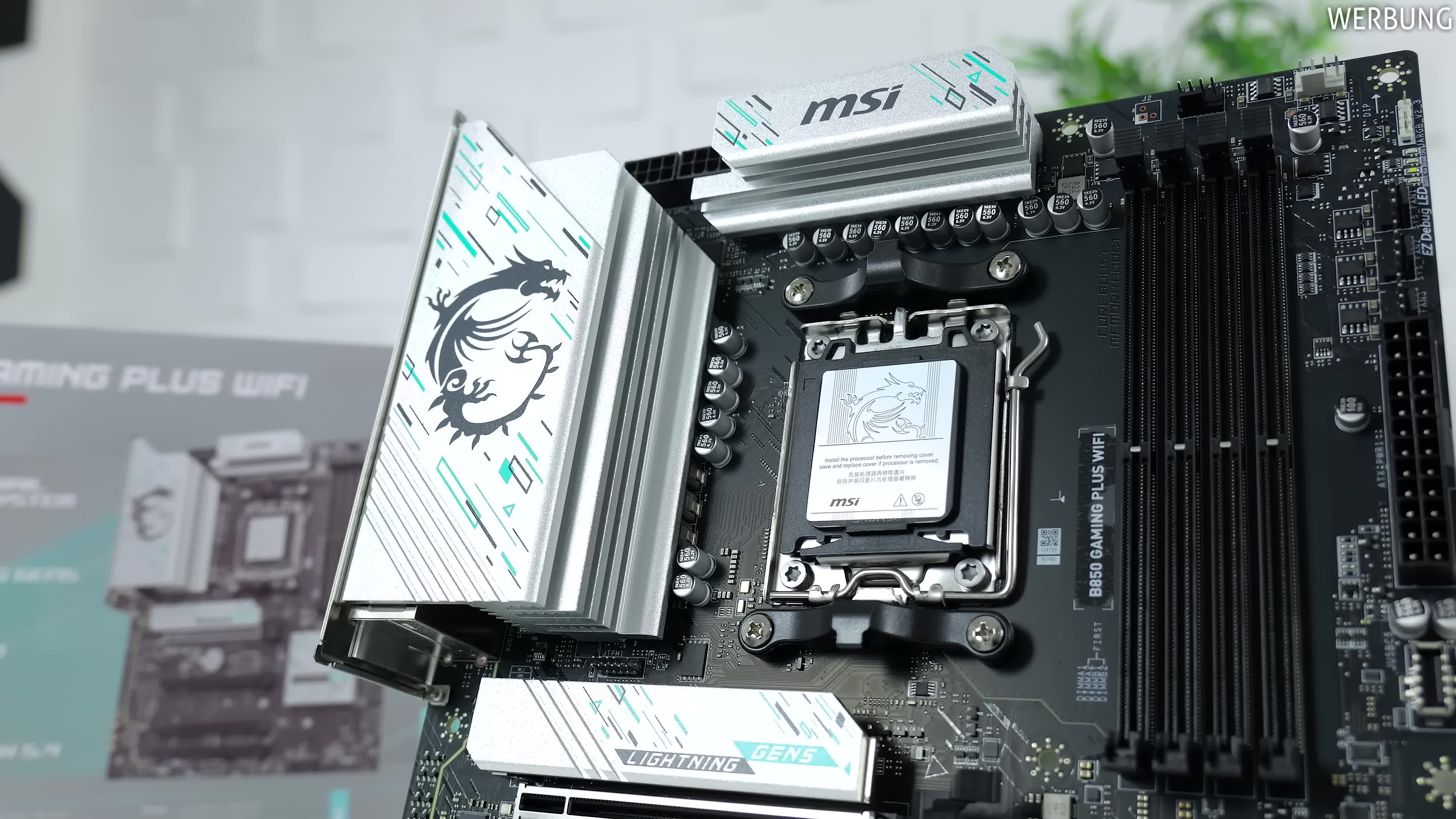 Zenchillis Hardware Reviews, Zenchilli, DDR5, PCIe 5.0, WiFi 7, BIOS Update, M.2 SSD, AM5 Sockel, MSI B850 Gaming Plus WiFi, ATX Mainboard, Ryzen CPU, Mainboard Einbau, EXPO Profil, Gaming Mainboard, 2.5G LAN, B850 vs B650