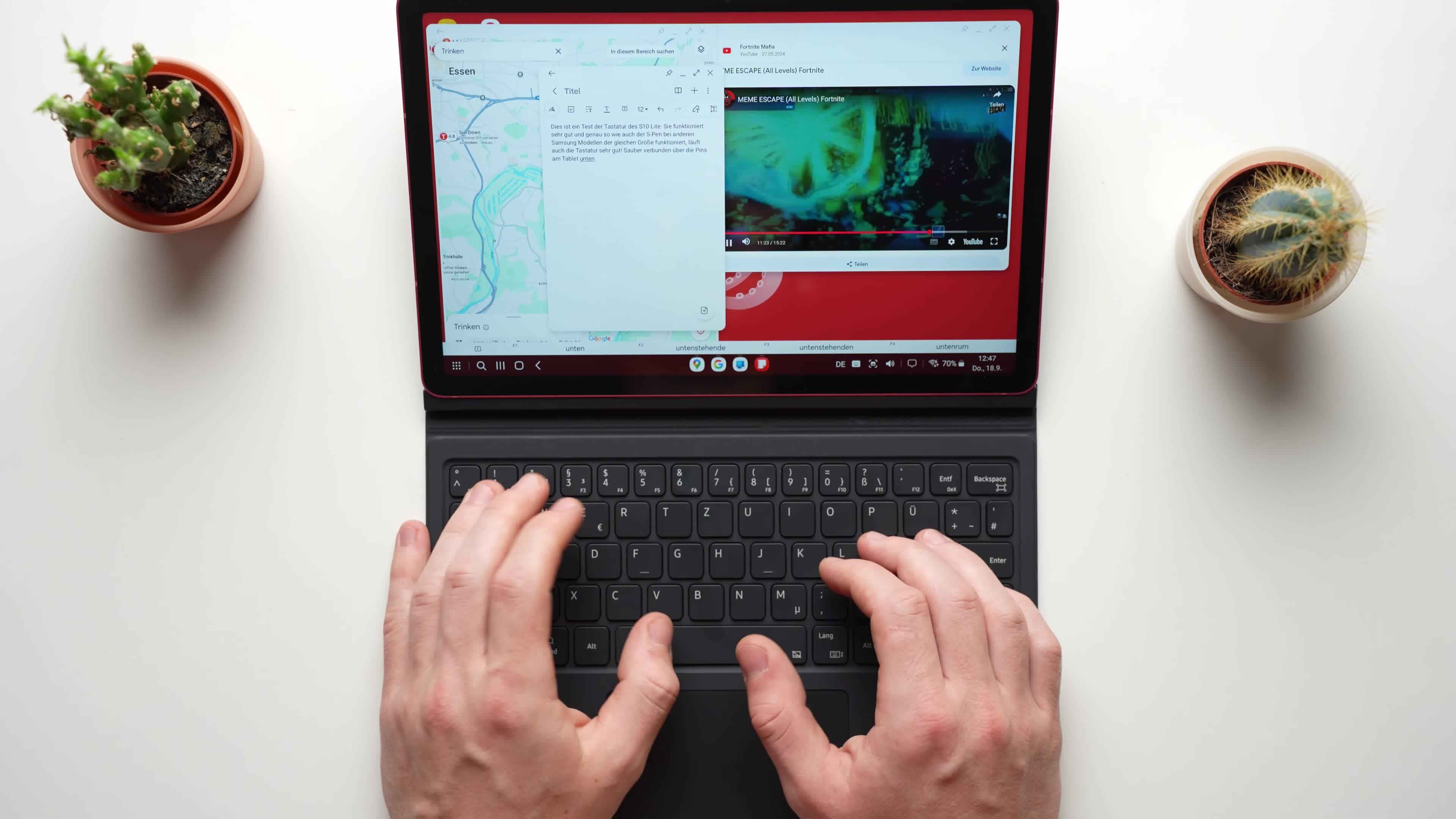 Tablet, Andrzej Tokarski, Tabletblog, Android 15, MicroSD, S Pen, One UI 7, Exynos 1380, LCD Display, Samsung Galaxy Tab S10 Lite, Mittelklasse Tablet, Tablet Test, 9 Zoll Display, DeX Modus