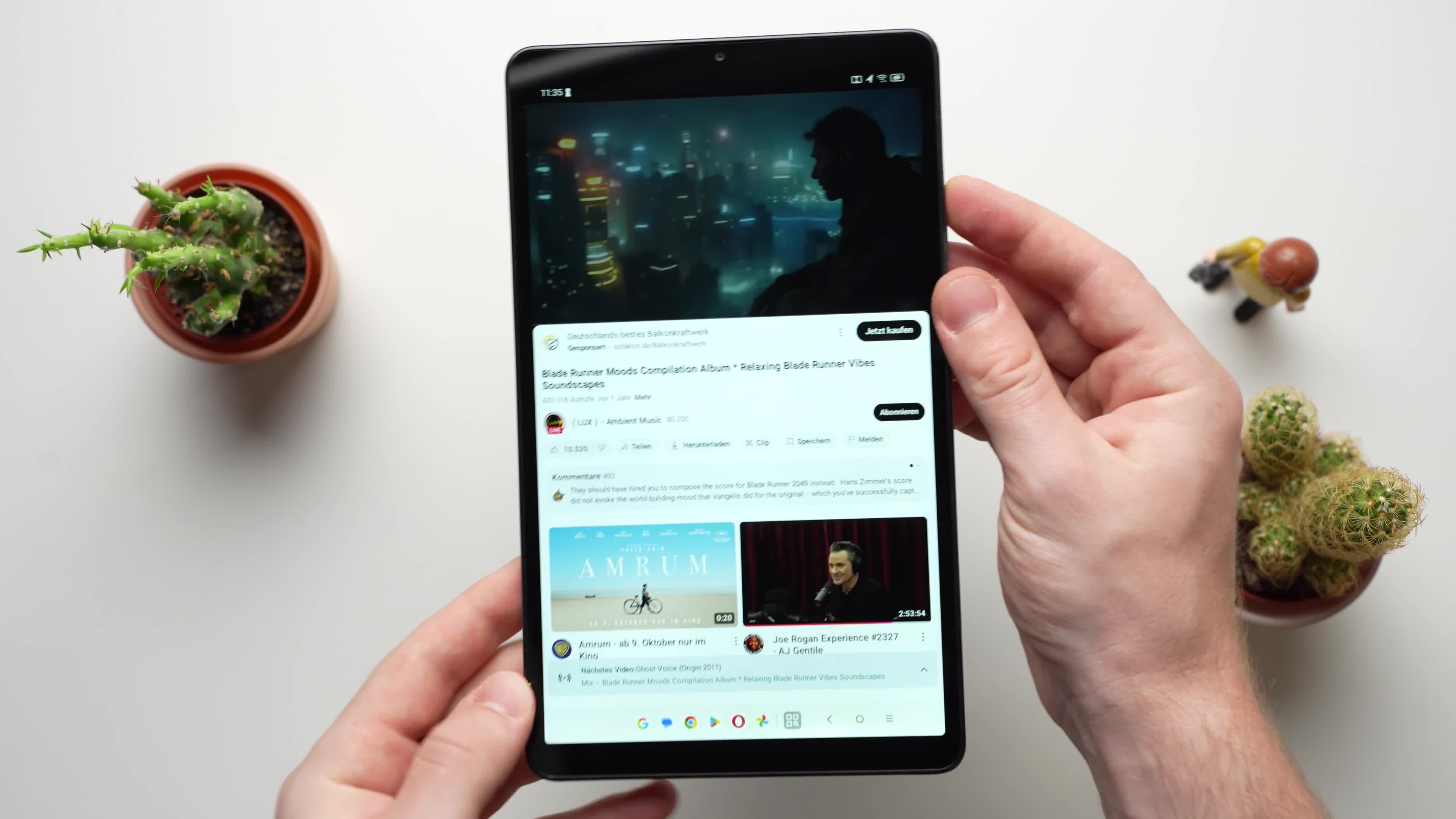 Tablet, Lenovo, Andrzej Tokarski, Tabletblog, Android 15, MediaTek Helio G85, IPS Display, Tablet Test, Galaxy Tab A9, Tablet Vergleich, Micro SD, Tablet Gaming, Lenovo Tab One, Tablet unter 100 Euro, Tablet Akkulaufzeit, LTE Tablet