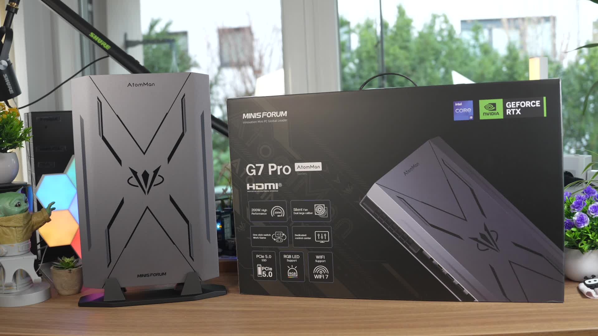 Windows 11, Test, Timm Mohn, Benchmark, Mini PC, 3dmark, Gaming PC, Kühlsystem, Pcmark, GeForce RTX 5070, Inzoi, Minisforum AtomMan G7 Pro, Intel i9 14900HX, Kompakter Gaming PC, Laptop GPU, Crucial P310 SSD, Silent Fan