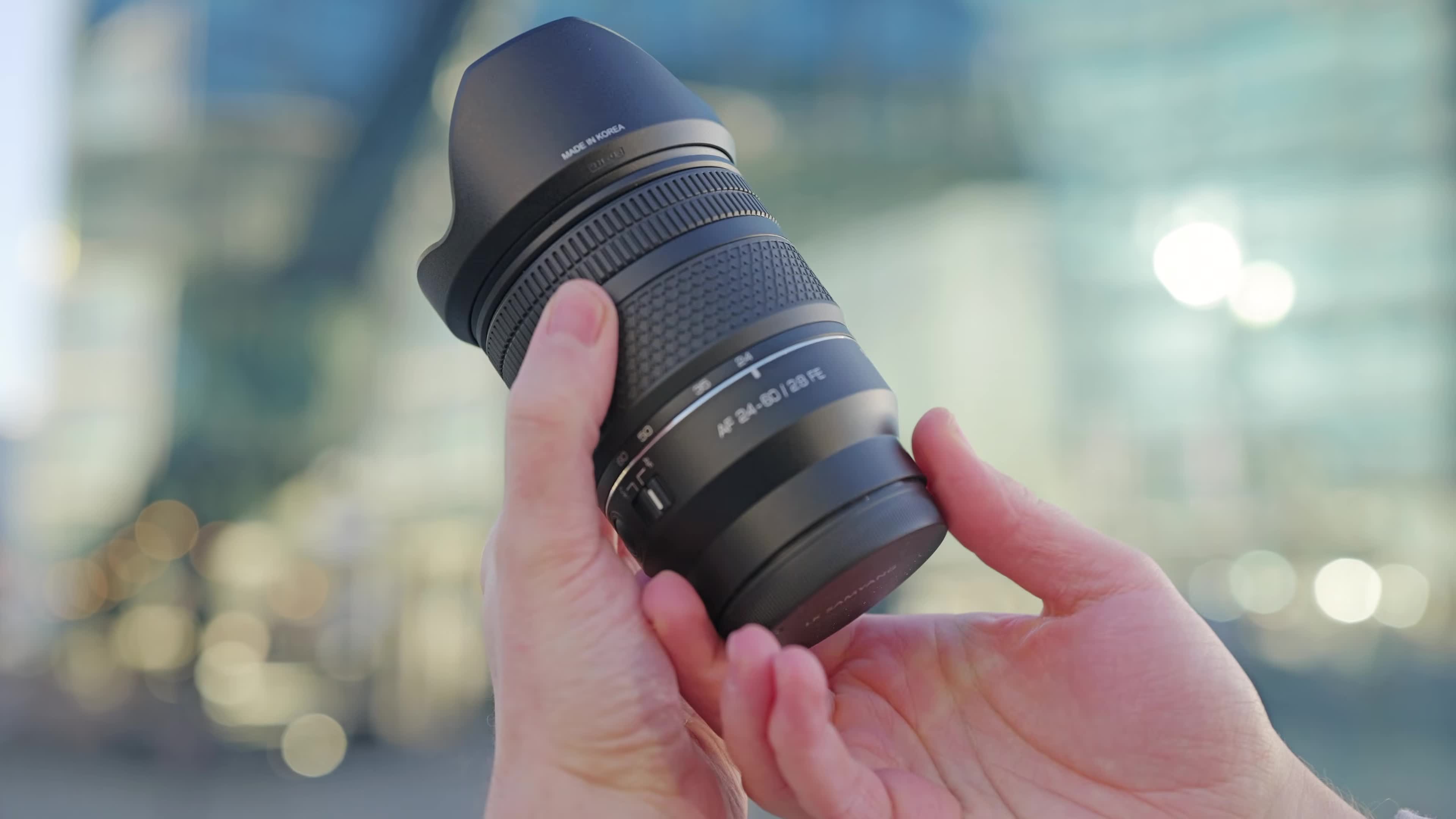 Test, ValueTech, Fotografie, Objektiv, Bildqualität, Autofokus, ValueTech TV, Objektiv Test, Reisefotografie, Sony Alpha, Objektivtest, Sony E Mount, Standardzoom, Vollformat Zoom, Samyang AF 24-60 mm F2.8, Schneider Kreuznach, Lichtstärke f2.8, kompaktes Objektiv, Fotografieequipment