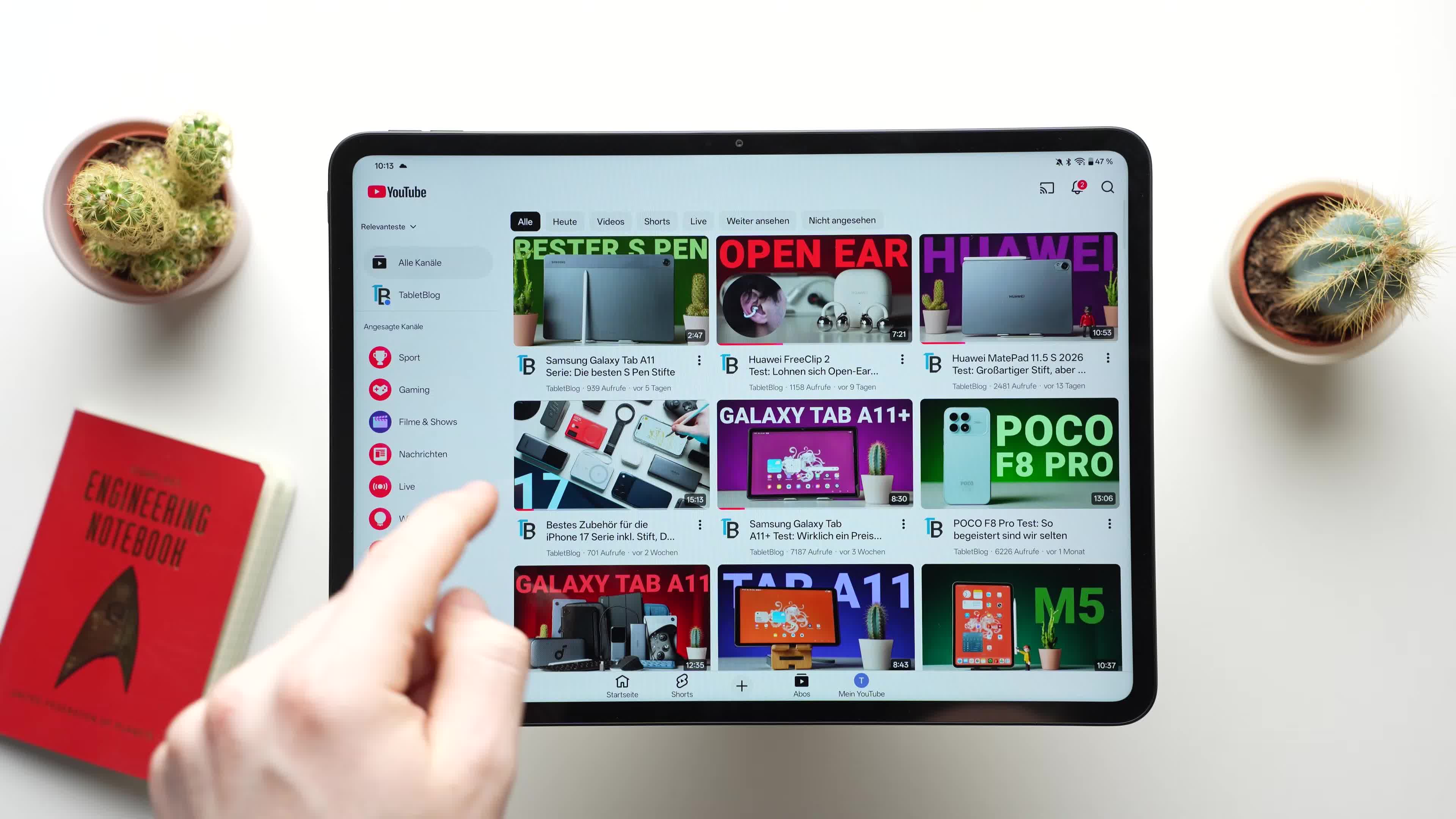 Tablet, Test, Andrzej Tokarski, Tabletblog, Android 16, 120 Hertz, Tablet Test, LCD Display, Budget Tablet, MediaTek Dimensity 7300, Honor Pad 10, Redmi Pad 2 Pro, OxygenOS 16, Multimedia Tablet, OnePlus Pad Go 2, Samsung Galaxy Tab A11 Plus, 7:5 Format, 300 Euro Klasse